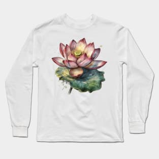 Insightful Lotus Long Sleeve T-Shirt